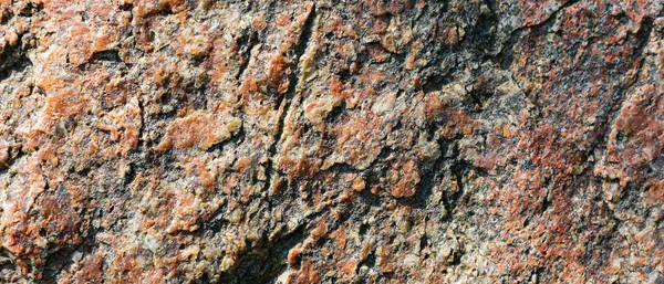 Gebarsten Granieten Stenen Textuur Granieten Rotsoppervlak Natuursteen Achtergrond Kopieerruimte — Stockfoto