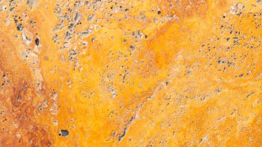 Turuncu mermer yüzey dokusu. Turuncu mermer duvar dokusunun pürüzlü yüzeyi