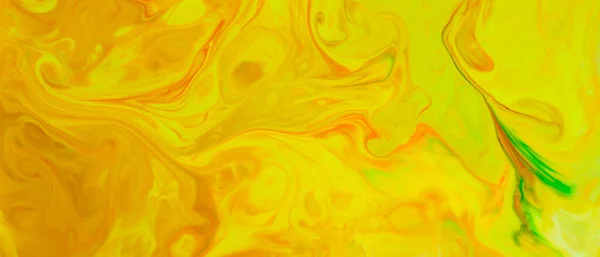 Fluido Art Sfondo Astratto Arancione Trendy Arancione Sfondo Verde — Foto Stock