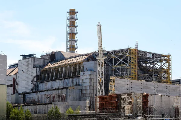 Reactor Prypiat Nuclear Power Plant Chernobyl Exclusion Zone Ukraine High Royalty Free Stock Photos