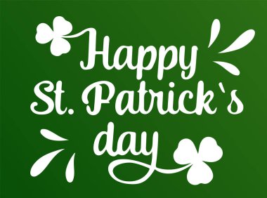 Saint Patrick'ın günü selamlar