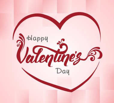 mutlu Sevgililer günü el yazısı