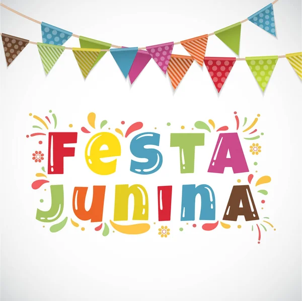 Musical Festal Jinnia Diseño Colorido — Vector de stock