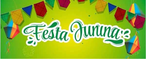 Musical Festal Jinnia Diseño Colorido — Archivo Imágenes Vectoriales