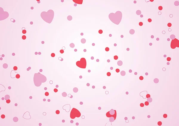 Happy Valentines Day Background — Stock Vector