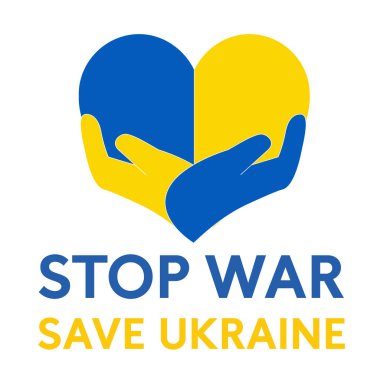 Ukrayna ulusal bayrak vektör tasarımı