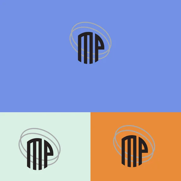 Monogram Logo Design Vector — стоковий вектор