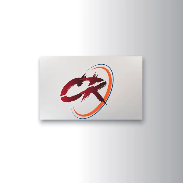 创意Cr标志设计向量 — 图库矢量图片