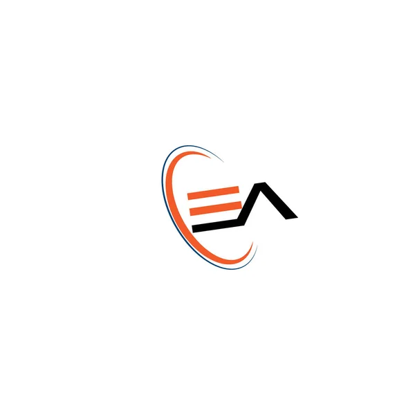 Yksinkertainen Puhdas Moderni Tyyli Alkukirjaimet Logo Vektori — vektorikuva