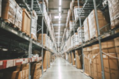 Görüntü depolama malları stok ürünleri envanter veya fabrika kargo depolama kargo dağıtım için hazırlık.