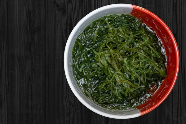 Chinese  Seaweed fresh from ocean green plant for salad or soup and healthy food or Nori in Japan.