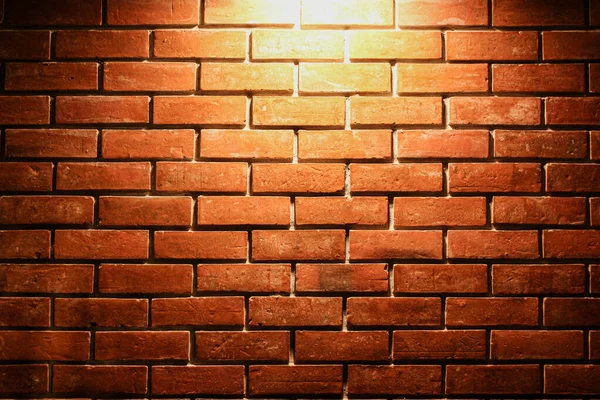 Mur Briques Sombre Nuit Rue Faible Lumière Haut Pour Fond — Photo