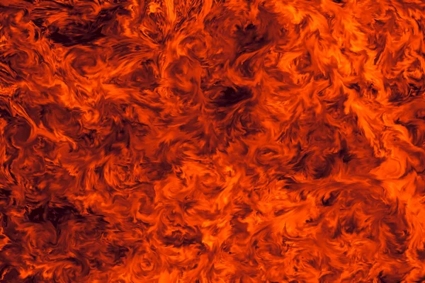 Hot Fire Hell Evil Sun Surface Illustration Smudge Abstract Background — Stockfoto