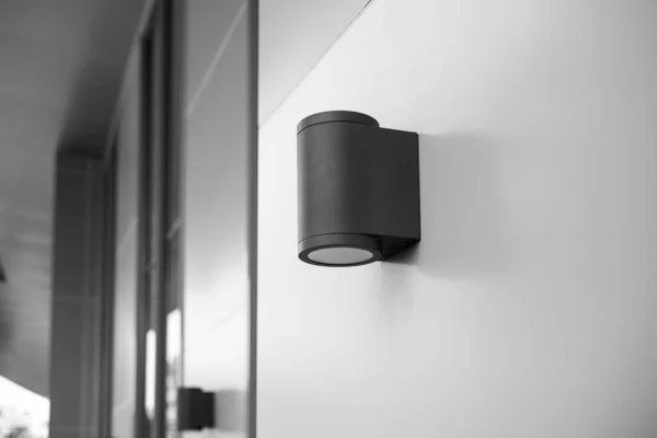 Außenbeleuchtung Lampe Downlight Wandhalterung Modernes Design Für Bürogebäude — Stockfoto