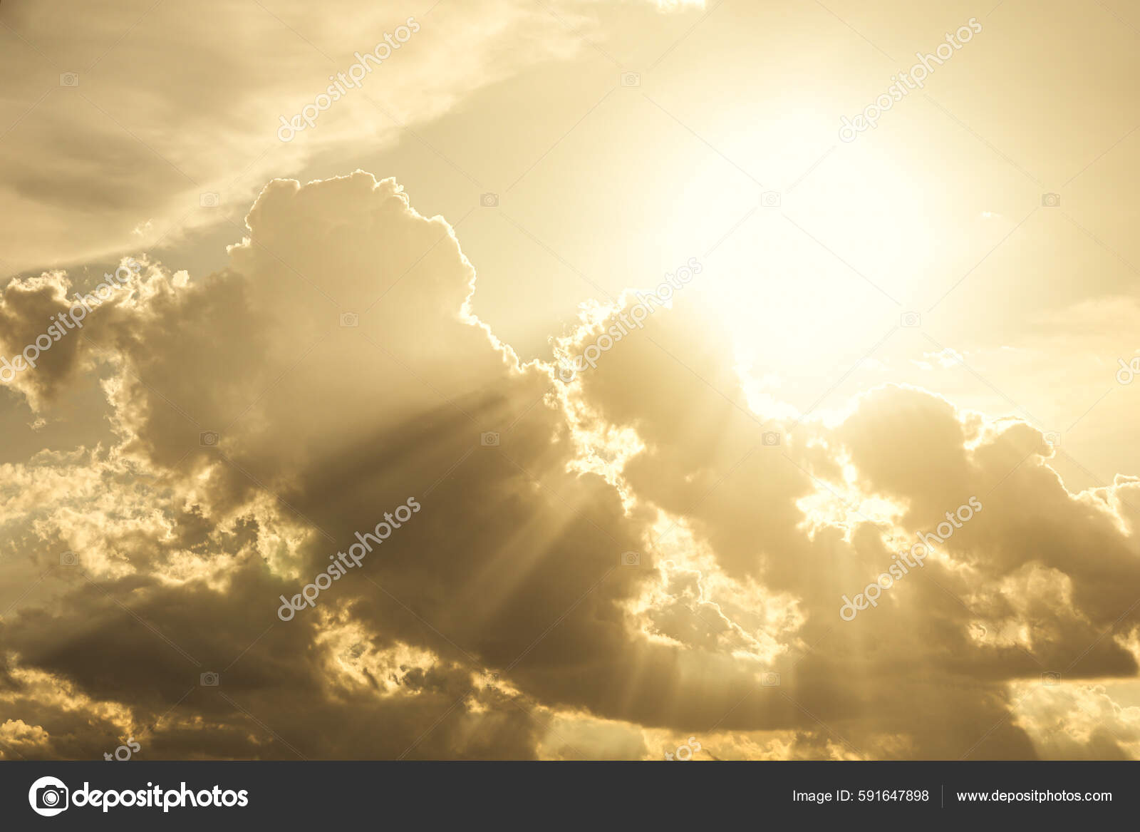 sky sun cloud heaven background, Stock image