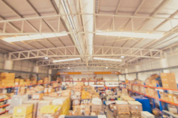 Blur Warehouse Goods Inventory Products Stock Logistics Shipping Background — Φωτογραφία Αρχείου