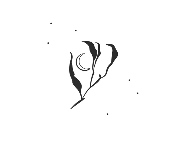 Çizimi Vektör Soyut Düz Grafik Çizimi Minimal Logo Elementi Markalaşma — Stok Vektör