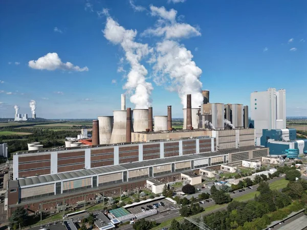 Elektrárna Lignite Fired Niederaussem — Stock fotografie