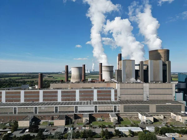 Elektrárna Lignite Fired Niederaussem — Stock fotografie