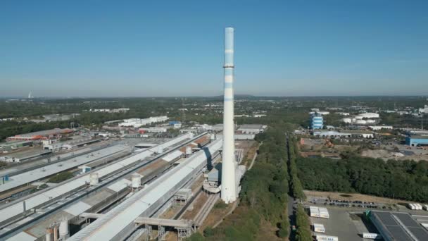 Planta Aluminio Ciudad Essen — Vídeo de stock