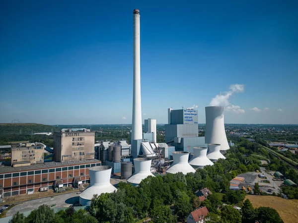 Herne Warmtekrachtcentrale Wkk Heeft Een Geïnstalleerd Vermogen Van 511 Megawatt — Stockfoto