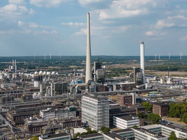 Coal-Fired Power Plant at the Marl Chemical Park, which is the third largestindustrial clusterin Germany and among the largestchemical productionfacilities in Europe. The site occupies over 6 square kilometers, hosts 100chemical plants.