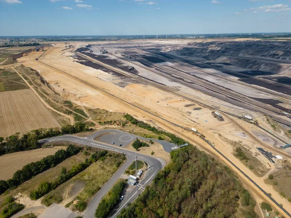 Garzweiler Open Pit Mine Lignite Mine Operated Rwe Power Northern — Stock Photo, Image