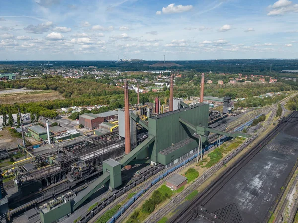 Arcelormittal Coking Plant Bottrop Site Consists Three Batteries Total 146 — Stock Photo, Image