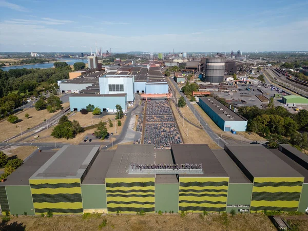 Hot Strip Mill and Rolling Mill in the Steel Works of ThyssenKrupp Steel. The core business of the company are steelmaking and the manufacture of flat carbon steel products, as well as the provision of steel-related services.