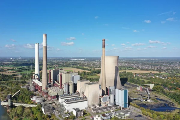 Decommissioned Coal Fired Power Plant Voerde Power Station Has Been — Stock Photo, Image