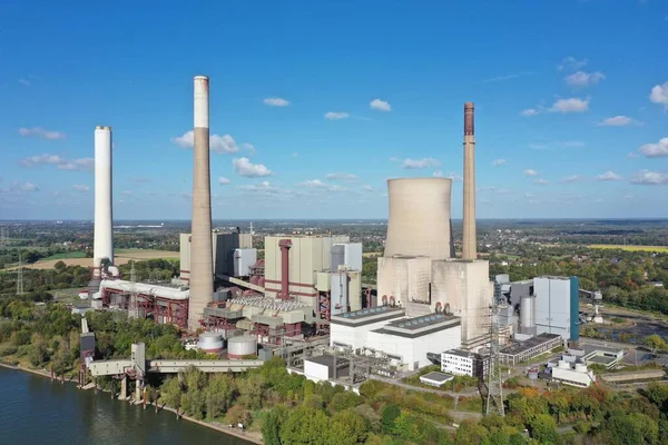 Decommissioned Coal Fired Power Plant Voerde Power Station Has Been — Stock Photo, Image