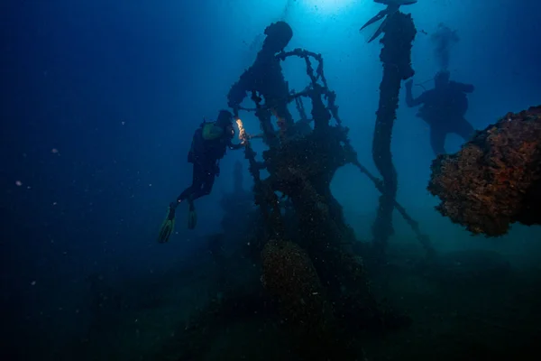 Croatia. Wrack diving. Deep blue 2021