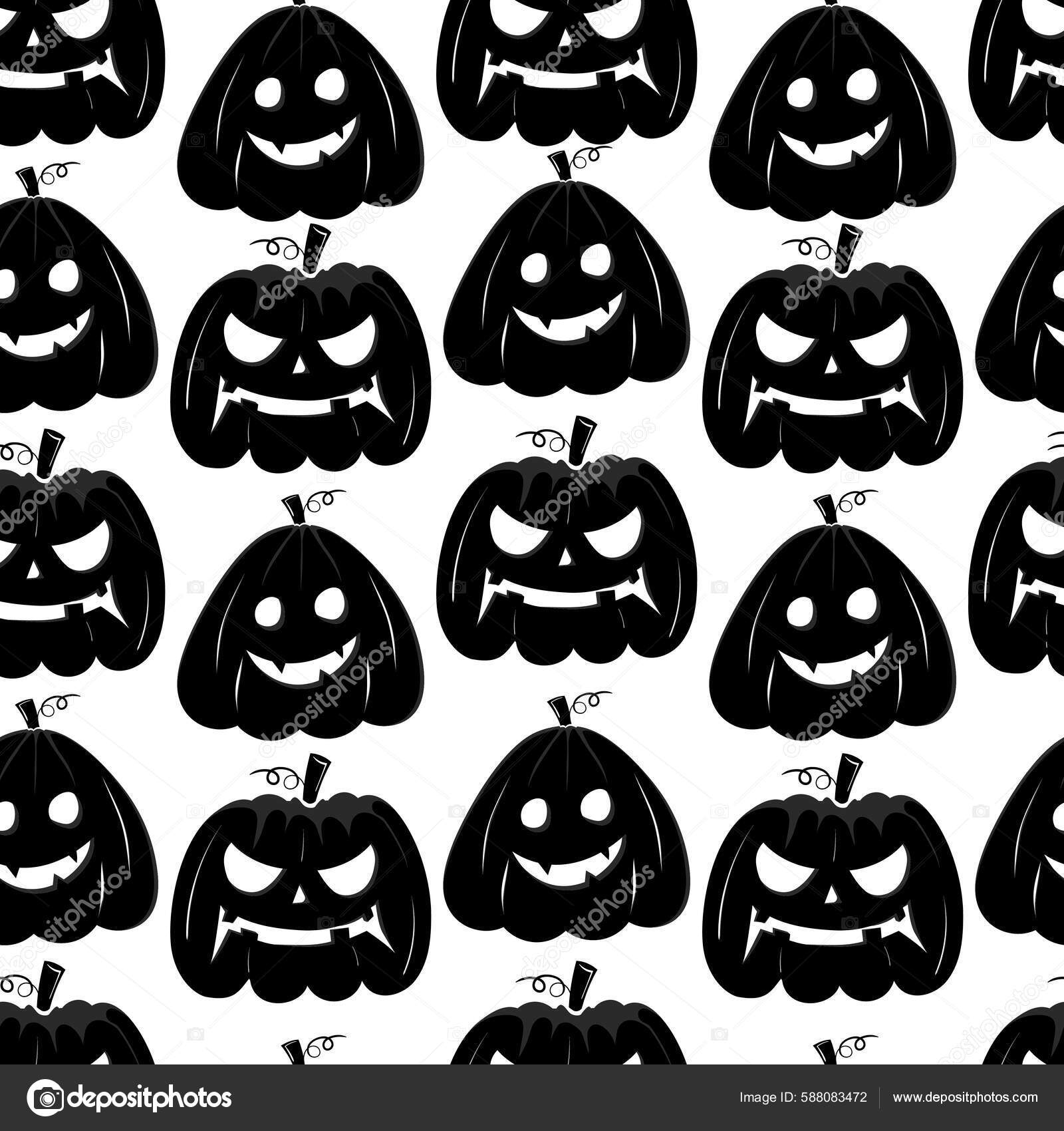 배경에 할로윈을 얼굴의 실루엣 스톡 벡터 - ©Zoi_Lunyova 588083472, image size:1600x1700