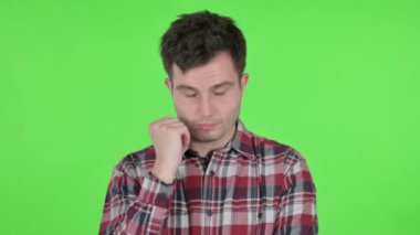 Kestiren Genç Adam 'ın Portresi, Yeşil Krom Ekran 