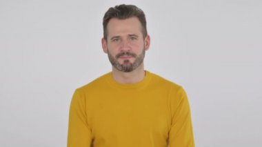 Orta Çağ 'da Uçan Öpücük Veren Adamın Portresi 