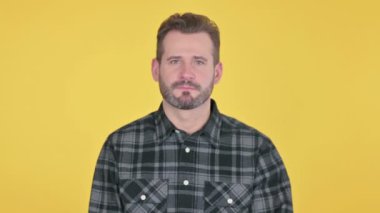 Orta Çağ 'da Ürünü Gösteren Adam Portresi 