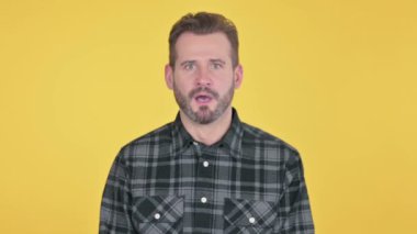 Orta Çağ Adamı 'nın Portresi Şokta, İfade