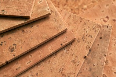 Enstrüman onarımı ve çeşitli el sanatları için ön mantar parçaları