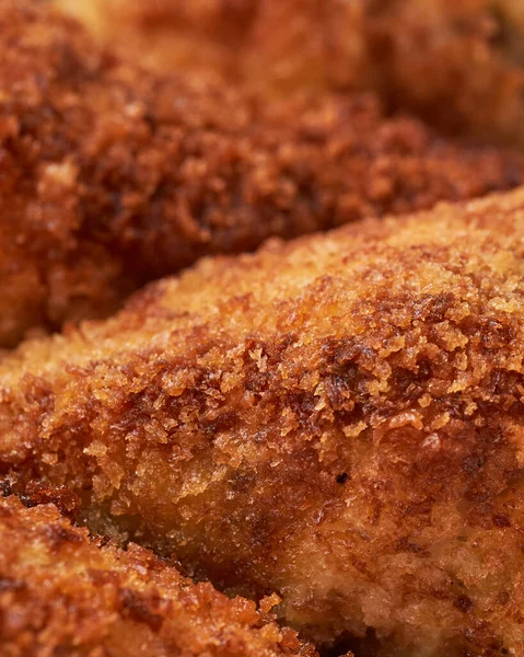 Piernas Pollo Horneadas Empanadas Caseras — Foto de Stock