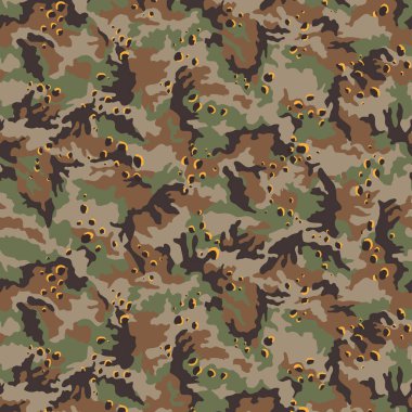 CAMOUFLAGE GERÇEK YERİ PATTERN