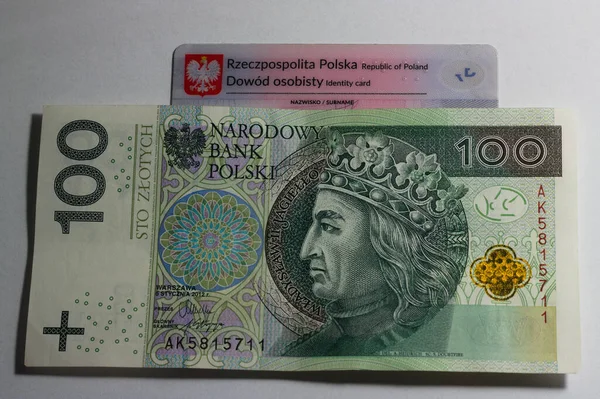 Polish Money Coins Background — Stock Photo, Image