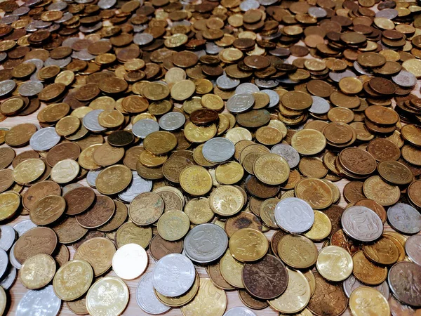 Фон Монет — стоковое фото