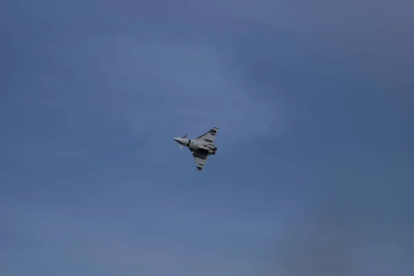 Scarborough United Kingdom June 2022 Raf Eurofighter Typhoon Rolling Away — Stock Photo, Image