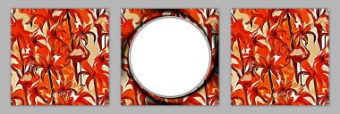 Duvar boyama dekorasyonları. Çiçek Resimleri