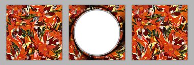 Duvar boyama dekorasyonları. Çiçek Resimleri