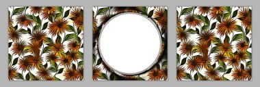 Duvar boyama dekorasyonları. Çiçek Resimleri