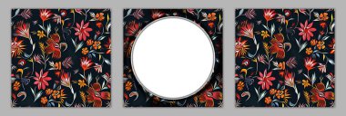 Duvar boyama dekorasyonları. Çiçek Resimleri