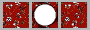 Duvar boyama dekorasyonları. Çiçek Resimleri