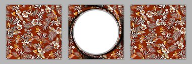 Duvar boyama dekorasyonları. Çiçek Resimleri