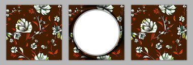 Duvar boyama dekorasyonları. Çiçek Resimleri